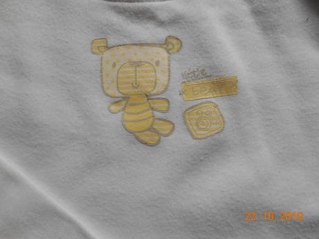 Dětské body  s medvídkem, f&f,92