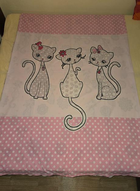 Povlečení kočičky, šířka (cm): 140,délka (cm): 200