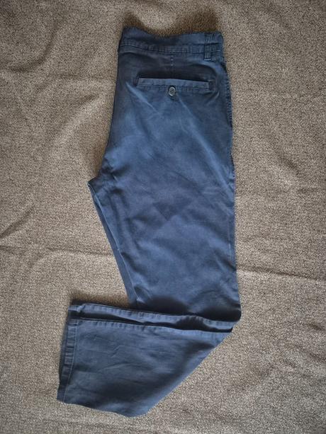2x pánské plátěné kalhoty f&f vel. 36/32, f&f,36