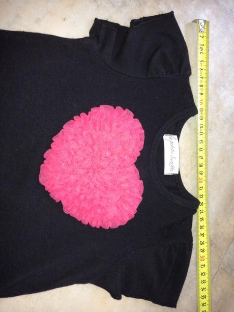 Tričko lapetitesuzette pink srdce 2-3r. tutu sukni, 104