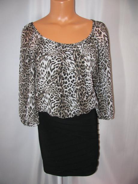 Dámské elastické mini šaty-b.smart, xs