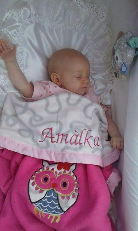 Originální deky se jmény miminek, 