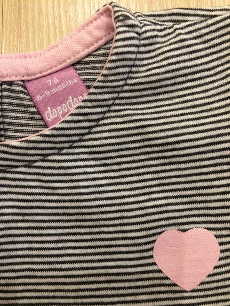 Triko se sukýnkou/volánkem, dopodopo,74