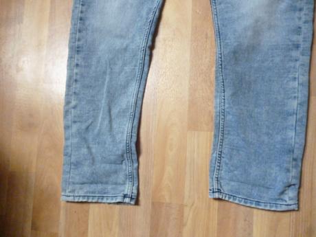 Pánské elastické rifle vel.l-xl cropp, denim,l