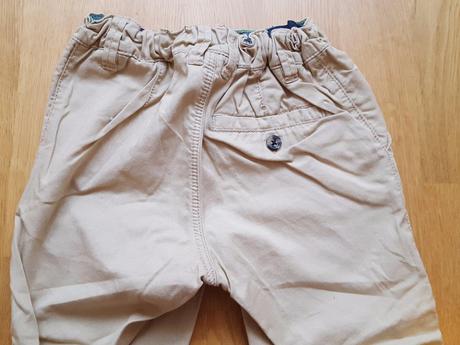 Plátěné kalhoty chino, h&m,92