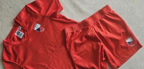 Dětský fotbalový dres, tričko, kraťasy, 122/128, 122