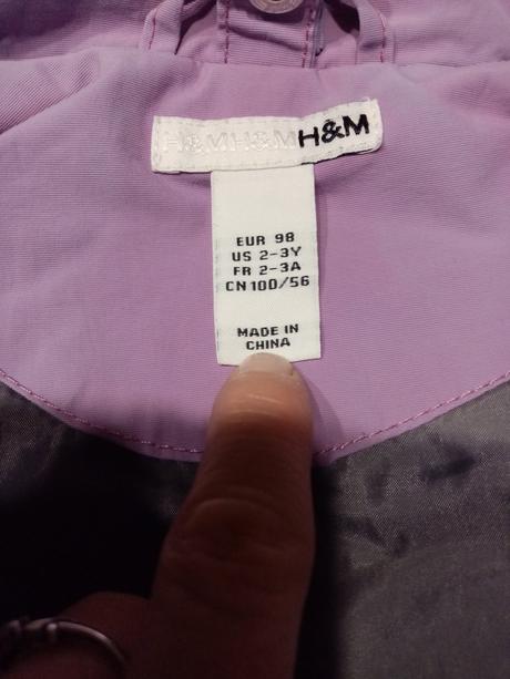 Jarní/podzimní bunda hm vel. 98-110, h&m,104