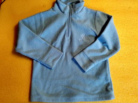 Vel.110, blue seven, flísová sportovní mikina, 110