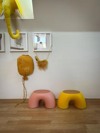 Designový set dětských stoliček fruugo-top stav, 