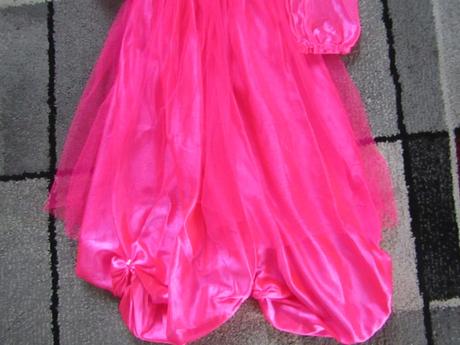 Šaty a sukně pro princeznu na maškarní vel.128/140,