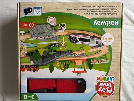 Dřevěné stavebnice playtive junior různé druhy, 