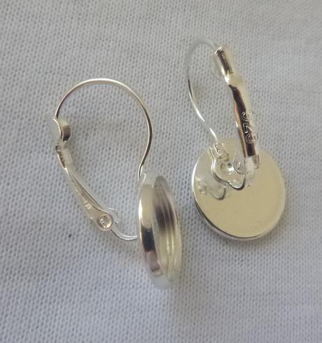 Náušnice sovičky - stříbrné+jemně pastelové, 