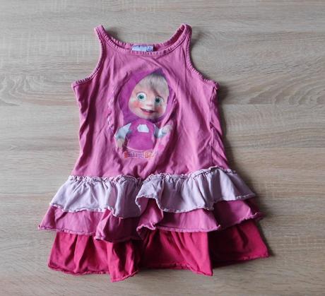 Tričko/tunika masha and the bear vel.110/116, 110