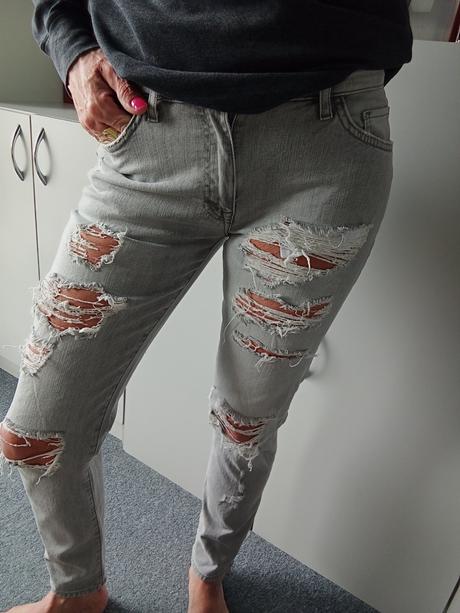 Rifle zn."zara basic dept" vel."34 i větší vel", zara,34