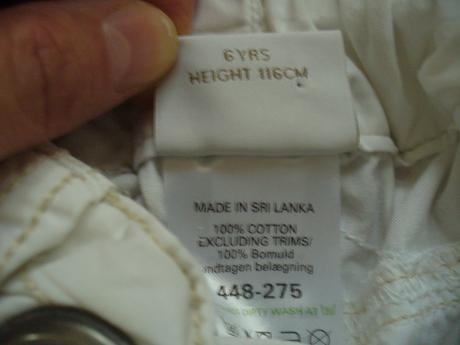 Kraťasy zn. next vel. 116, next,116