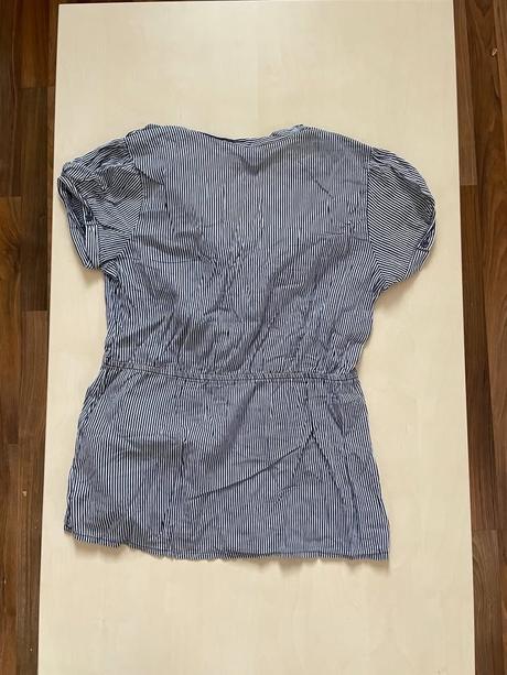 Proužek a volán halenka, vel m, hm, h&m,m