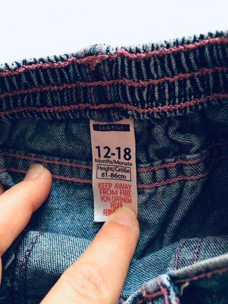 Džíny -v.12/18 měs., george,86