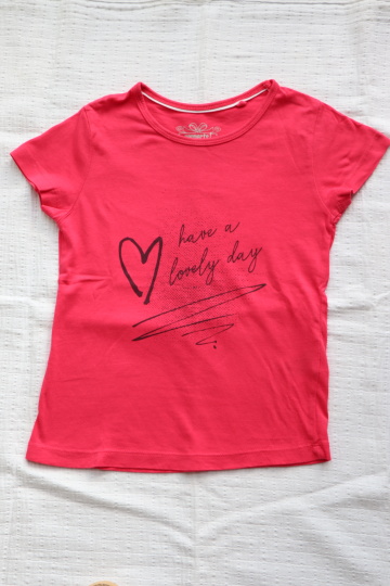Dívčí tričko s krátkým rukávem have a lovely day, pepperts,122