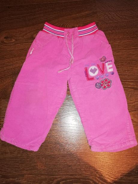 Zimní zateplené manžestráky, 92