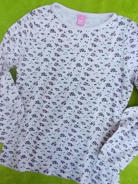 5 x tričko s dlouhým rukávem, h&m,116