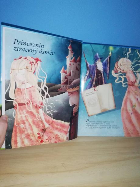 Kniha - o princeznách a vílách,