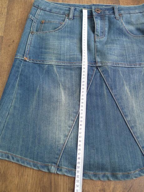 Dámská riflová sukně, c&a,38