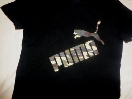 Černé bavlněné tričko puma 9-10 let, puma,140