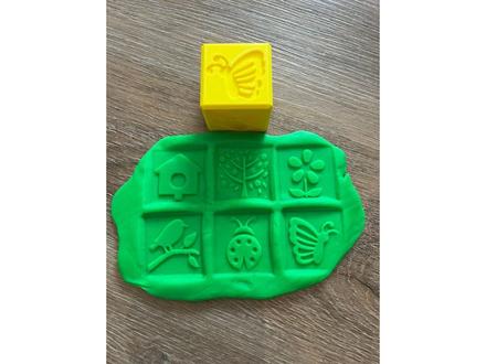 Otiskávací kostka - jaro, 