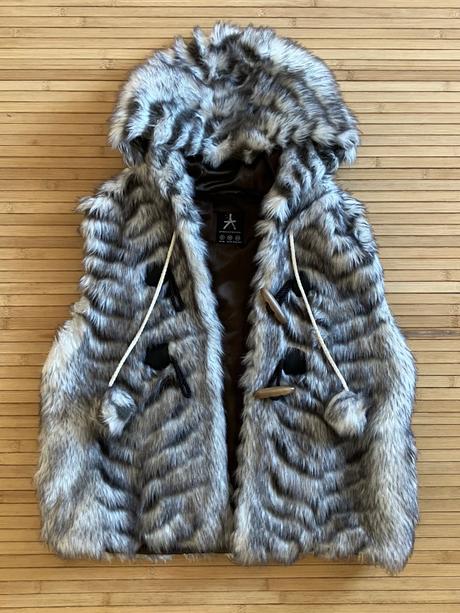 Dámská kožešinová vesta vel.36/s, atmosphere,s