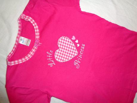 Komplet trička se srdíčkem a puntíkatých šortek, dopodopo,110