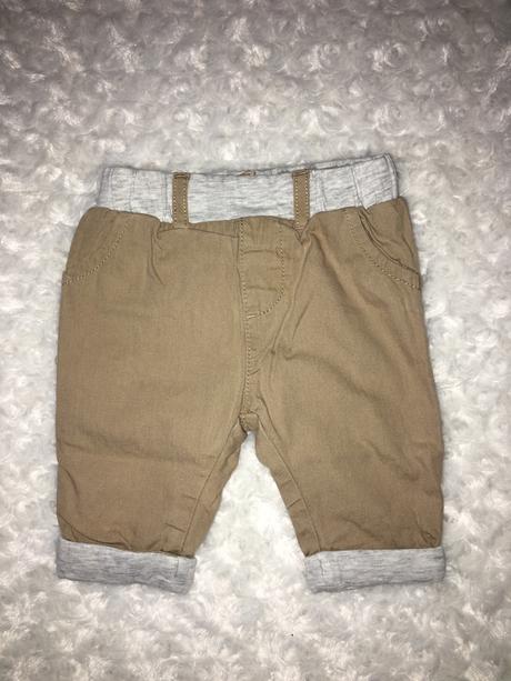 Béžové podšité kalhoty next, next,50