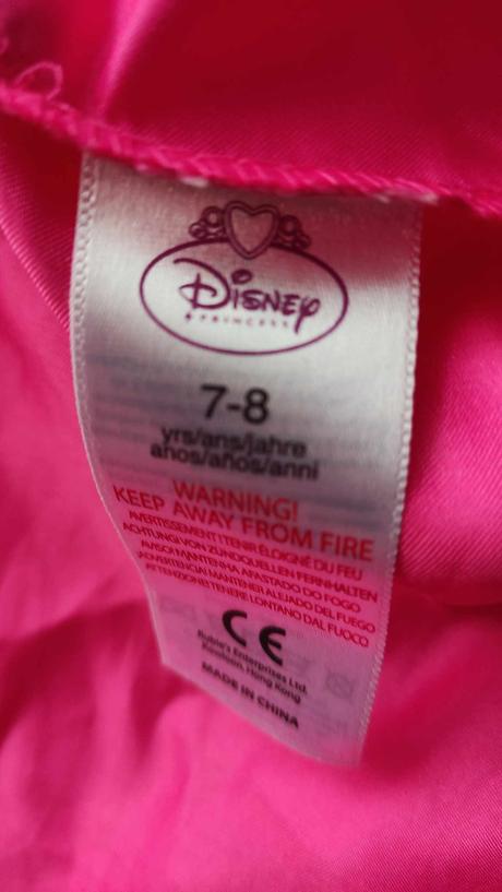 Šaty princess sněhurka v.128,