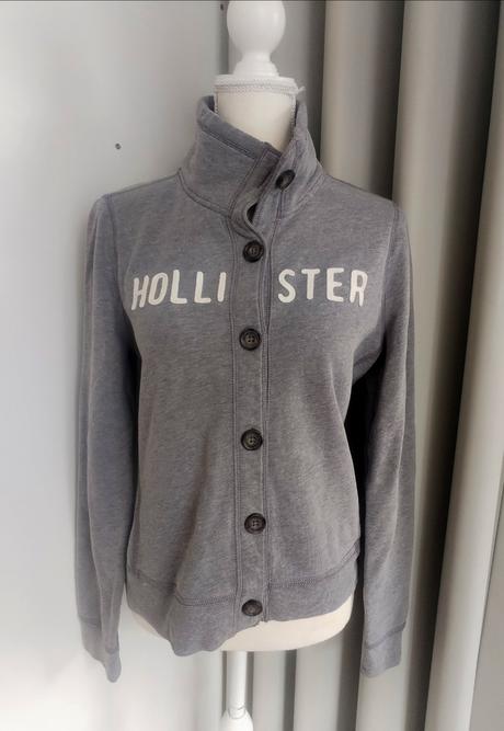 Teplá bundičko-mikina hollister vel.m-l, hollister,m