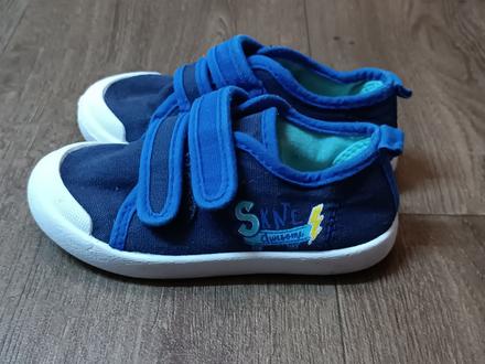 Chlapecké plátěné tenisky/přezůvky, vel. 25, 25