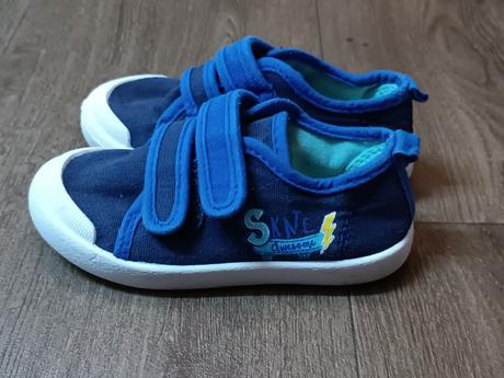 Chlapecké plátěné tenisky/přezůvky, vel. 25, 25