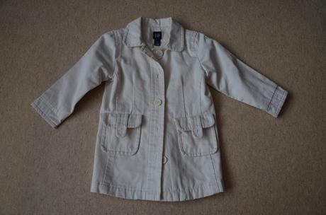 Kabátek / trenčkot gap, gap,104
