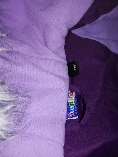 Zimní bundička 98/104 pěkný stav, lupilu,98