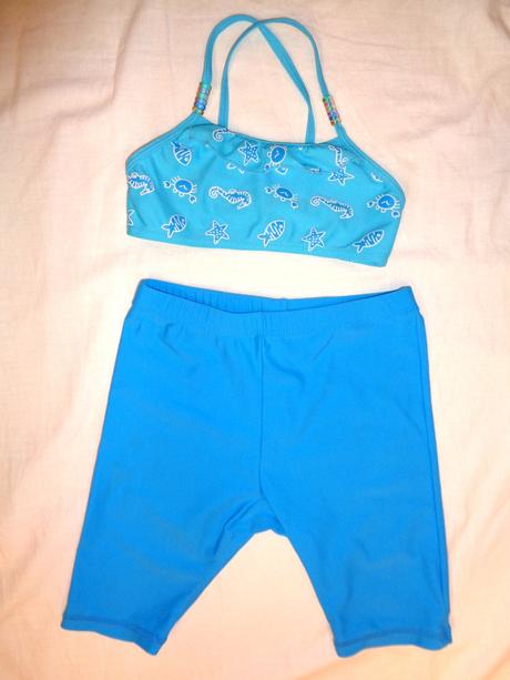 Luxusní tyrkysový plavkový komplet 98/104, alive,98 / 104