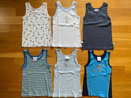 Chlapecká tílka, 6ks - schiesser, vel. 104, schiesser,104