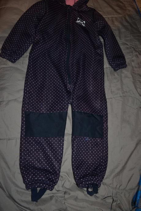 Oteplená softshellová kombinéza 110/116, lupilu,116