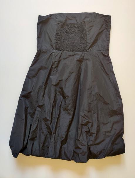 Společenské koktejlové šaty bez ramínek vel. l, zara,l