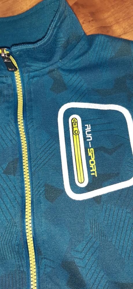 Sportovní propínací bavlněná mikina kugo 134, kugo,134