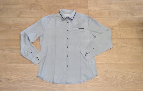 Pánská společenská košile smog slim fit vel. l, l