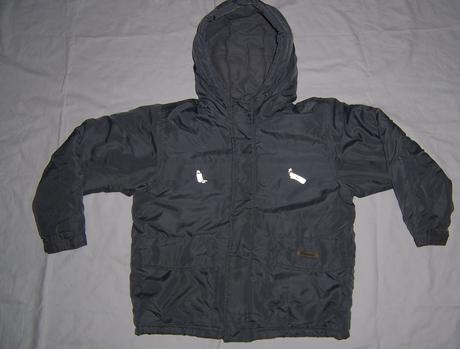 Šedá bunda s podšívkou, 116