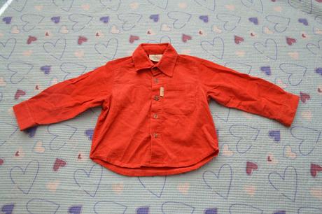 Bavlněná manžestrová košile, tik & tak,86