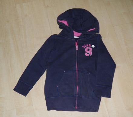 Mikina na zip - vel.116, next,116