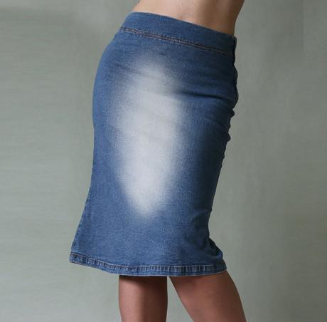 Džínová sukně vero moda, s-36, vero moda,s