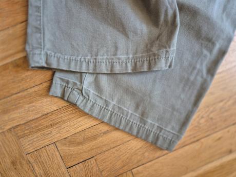 2x plátěné kalhoty, 128