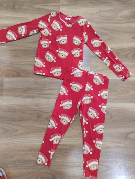 Vánoční pyžamo next medvídek, next,122