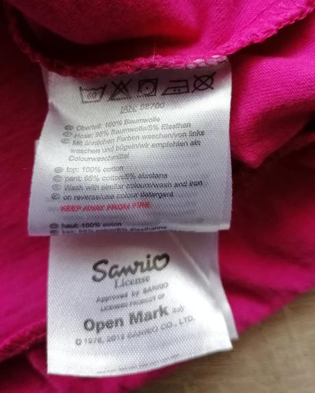 Bavlněné tričko-tunika s hello kitty vel. 134 -140, sanrio,134